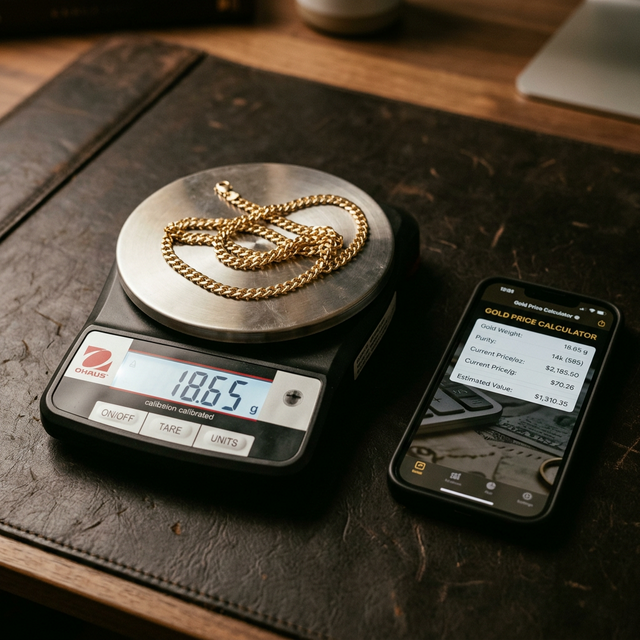 How Much Is My Gold Chain Worth Calculator: A Practical Guide