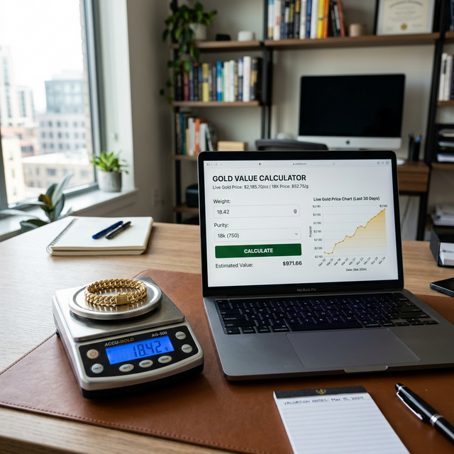 How Much Is My Gold Jewelry Worth? A Calculator Guide